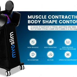 EMS Body Sculpting Machine 6500W MYIMuscle Building Fat Burning Abdominal Weight Loss Fitness Equipment