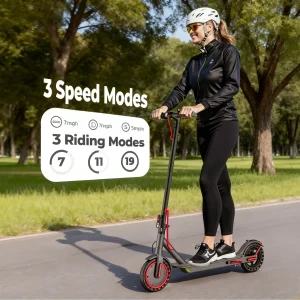2026 LADPED LP60 Electric Scooter 350W Max 19mph Speed 8.5inch Tire Folding Design with 16 Miles Range